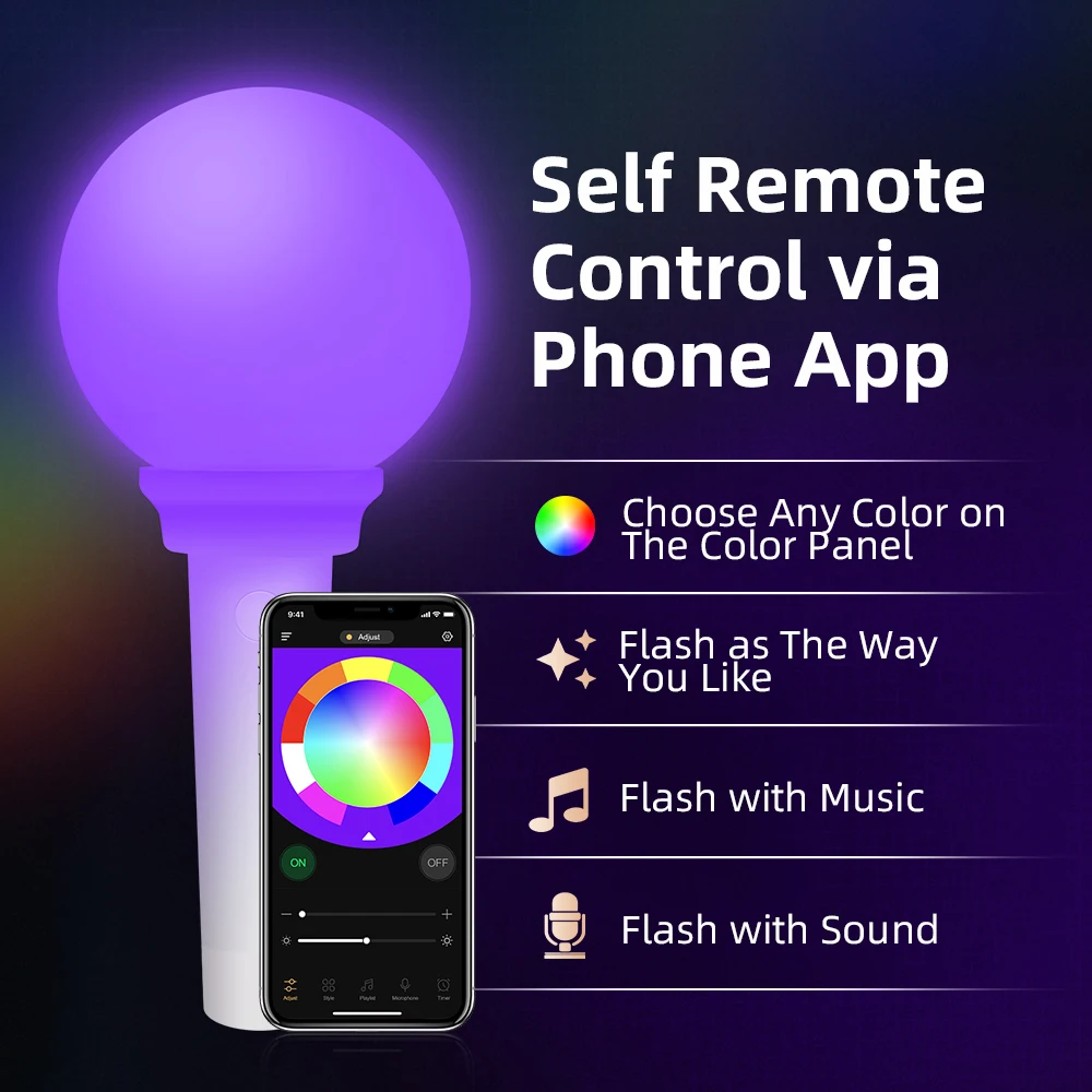 Red Glow Sticks Light Led Stick On Bracelet Flashing Party Rgb Concert Wedding Programmable Reusable Glow Sticks