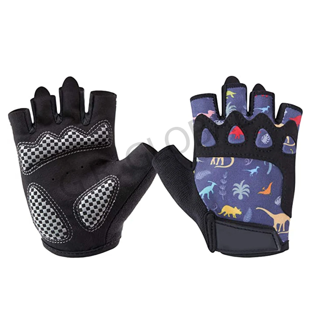 Customizable Design Anti skid Weight Lifting Gloves Breathable Extra Grip Leather Palm Neoprene Light Weight Gym Wear Gloves