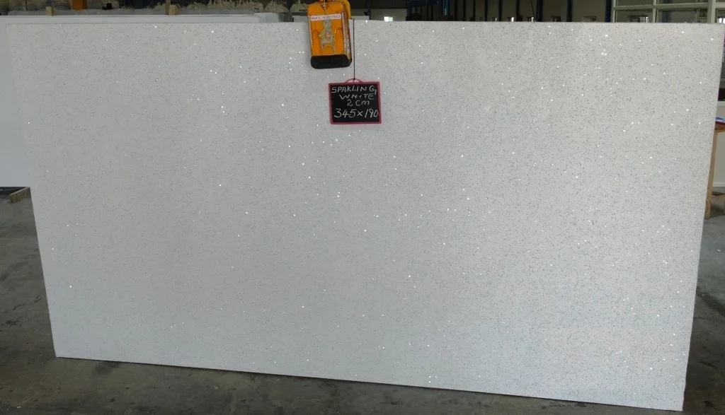 Sparkle white quartz