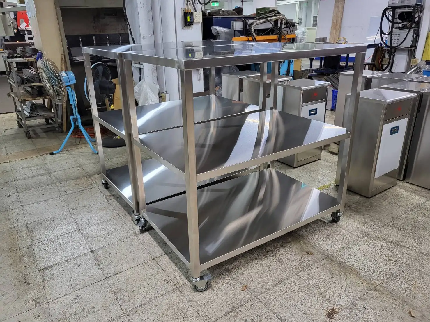 Stainless Steel Garage Shelving