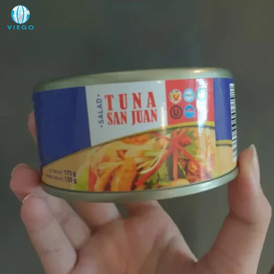 Салатный тунец SAN JUAN | Вьетнамские консервированные морепродукты | Высокое качество | Заводская цена | OEM/частная марка