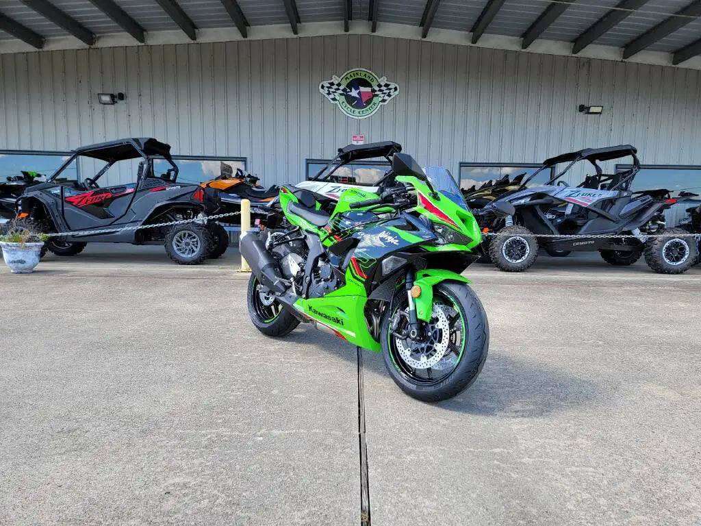 USED  2024 Kawasaki Sportbike Motorcycle Ninja ZX-6R KRT Edition