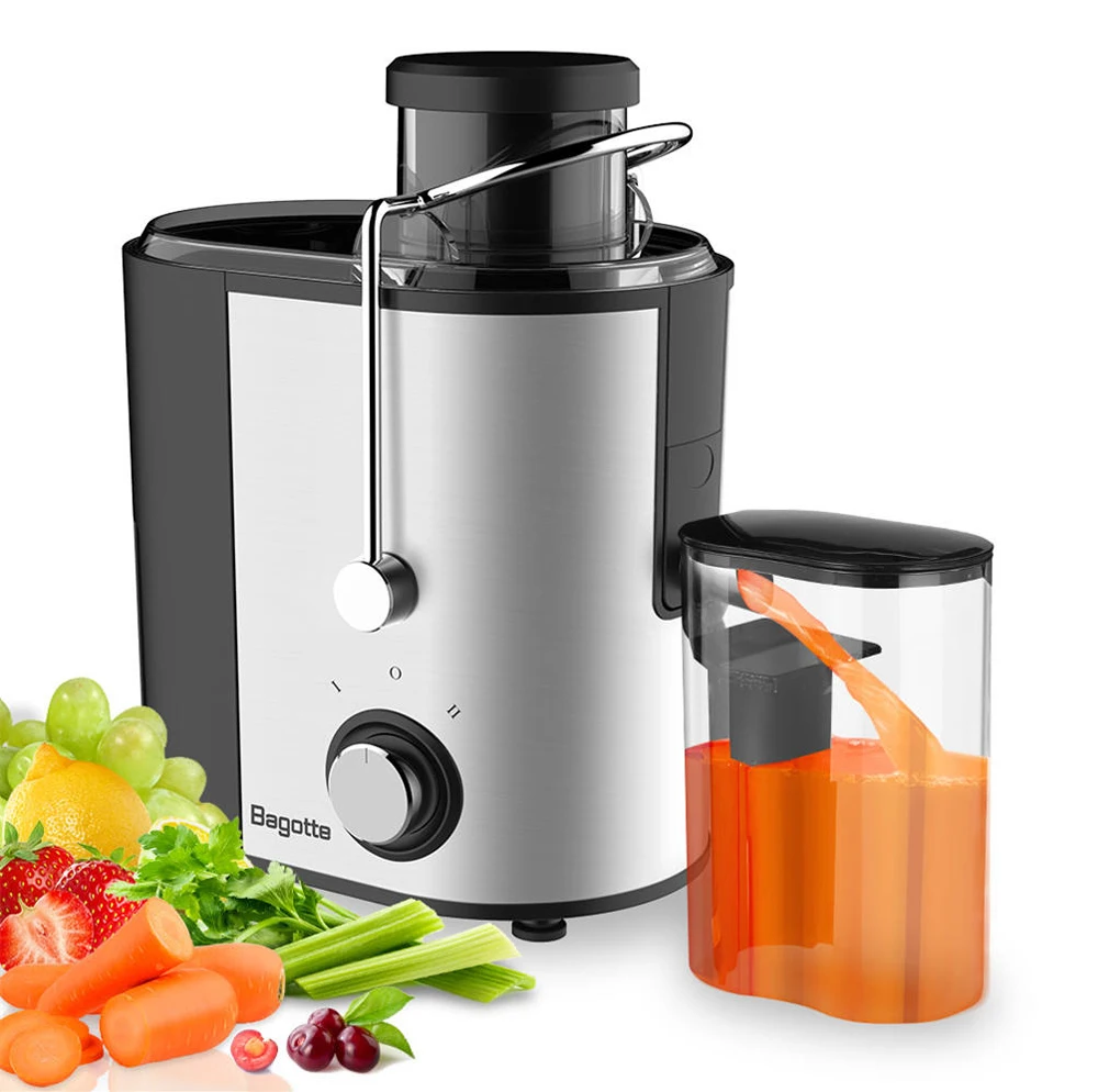 Portable kitchen electric big mouth juice extractor Multi-functional home centrifugal juice extractor