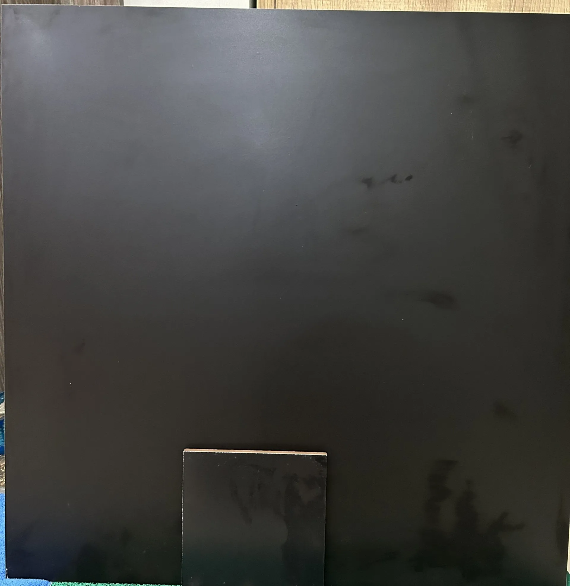 Pure Black Porcelain Tiles For Salt Flat Export Korea Plain Black Salt Fields