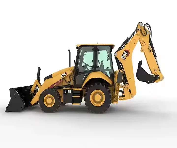 Backhoe Loader Retail Industries Heavy Lifting Work 6 Ton Rated Load  Hydraulic Cylinder Gearbox