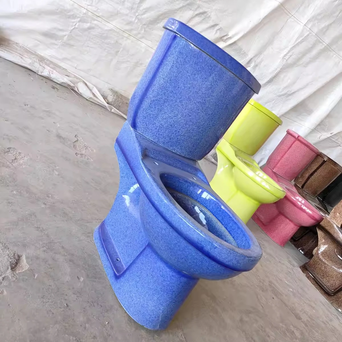 Direct from India Supplier Aqua EWC Two Piece Water Closet With Hydraulic Slow Down Seat Cover & Dual Flushing System S & P Trap