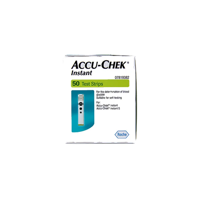 Accu Chek Instant 50 Test Strips + 2 Packs 25. at best price