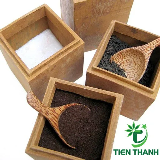 Storage Set Jar Spices, Tea Made from Cinnamon Bark in Vietnam