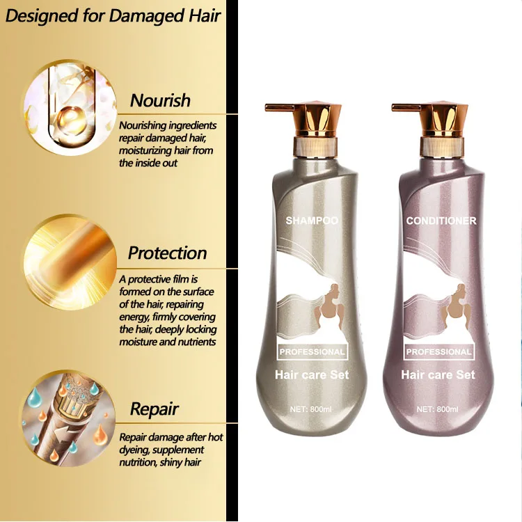 Wholesale Bulk Organic Shampoo and Conditioner Private Label Raw Material Protein Shampoo For Natural Hair