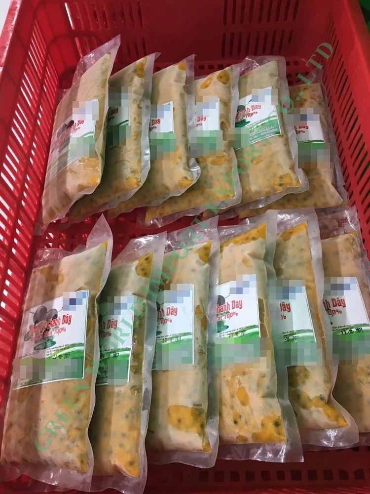 NEW CROP FROZEN PASSION FRUIT PUREE - WHOLESALE FROZEN PASSION FRUIT PUREE VIETNAM - WITH PREMIUM QUALITY AT ATTRACTIVE PRICE