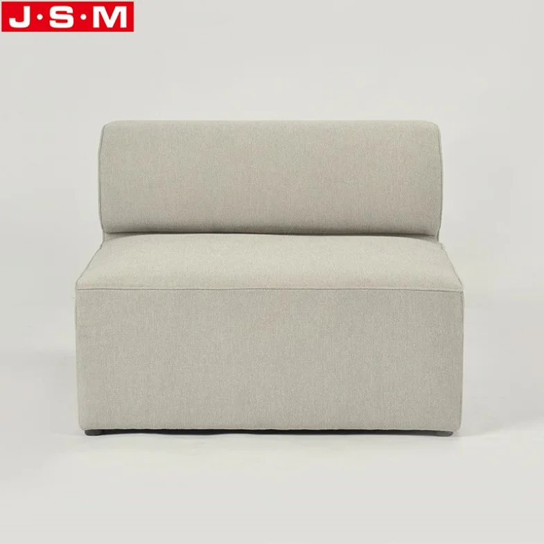 Drawing Room Sofa Modern Living Chairs Fabric Single Sectional Sofa