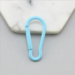 No. 5 color spray paint D-shaped gourd carabiner hook