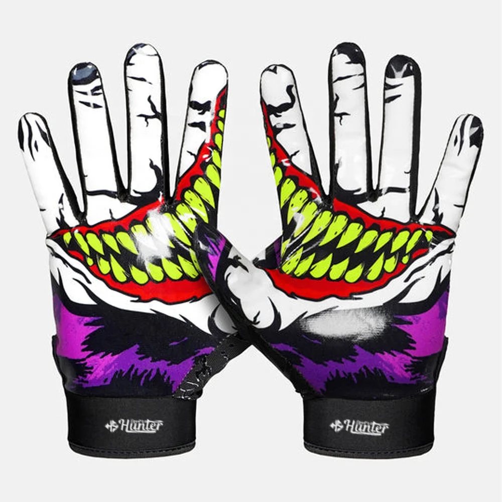 Low MOQ Football Gloves Training Soccer Sports Best Football receiver Gloves for unisex