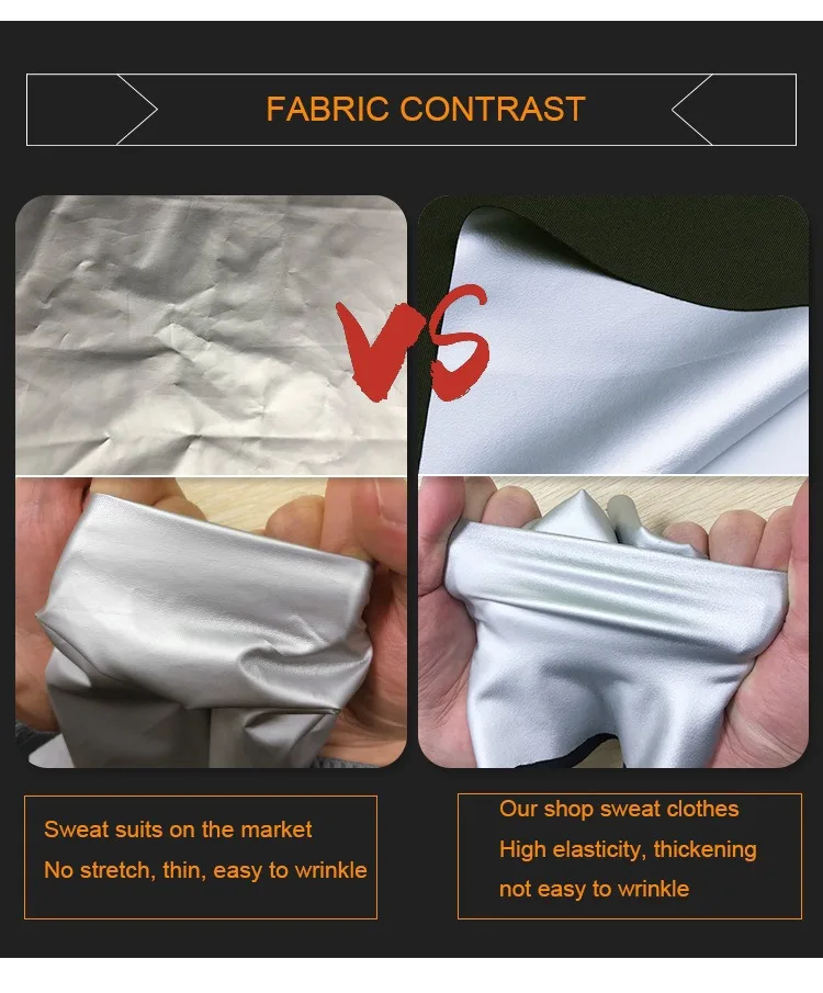 Wholesale Custom Made Cheap Price Body Building Sauna Suit Sports Fitness Set Sauna Suits