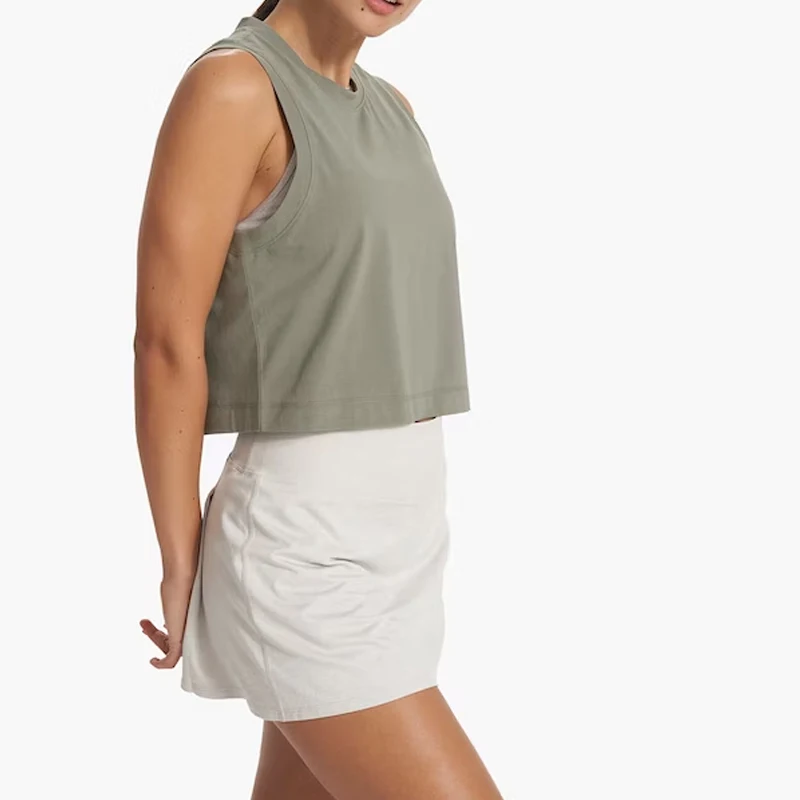 New Arrival Fashion Custom Training Tank Tops Womens Crop Tank Top Relaxed Fit