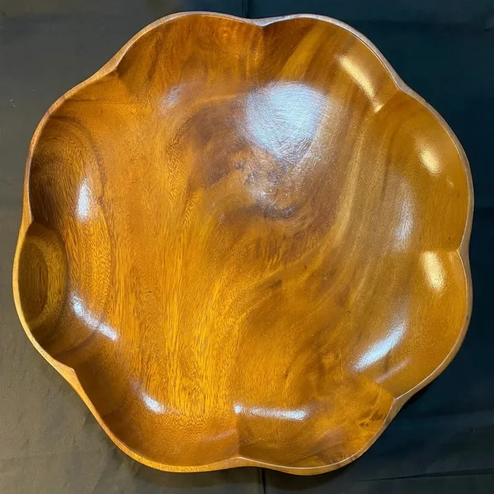 Unique Theme Manufacturer Wooden Tray Antique Design Best Quality Mango Wooden Serving Tray & Dish For Kitchenware And Tableware