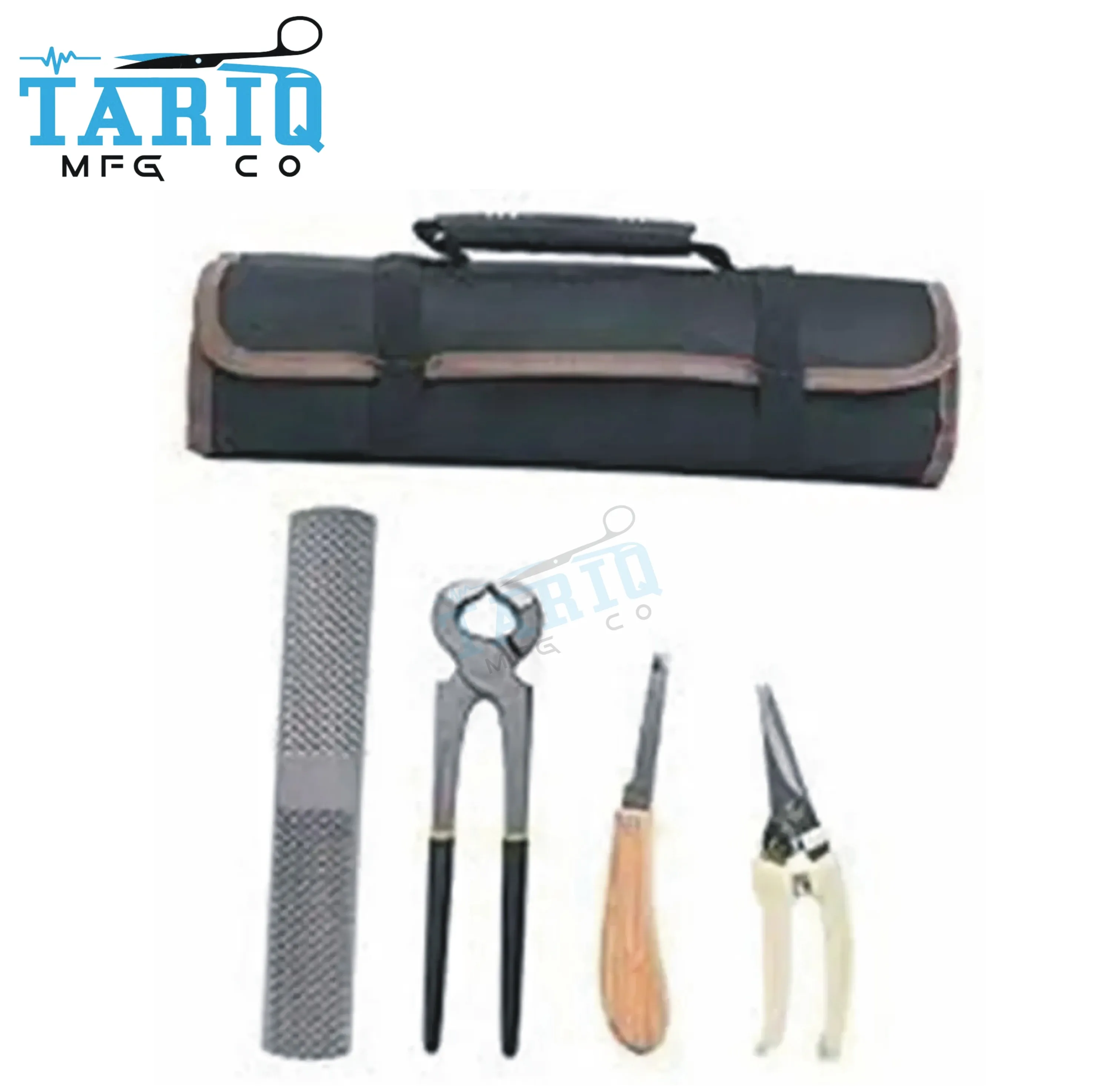New Arrival Farrier Hoof set Hoof suppliers & manufacturers 7-Piece Professional Farrier Tools Kit