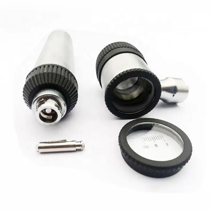 Good Quality Plastic Body Light Weight Basic Clinic Examination Diagnostic Dermatoscope ENT Instruments