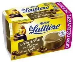 Nestle La Laitiere Chocolate Yogurt Liquid Milk Powder for Baby and Children Packaged in Box and Bag Drinkable