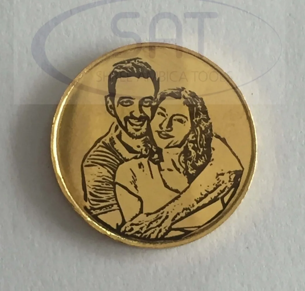 Lakshmi Ganesh Coining Die 3D Embossed London USA European Jewel Making Accurate Design & Strong Quality Dies.