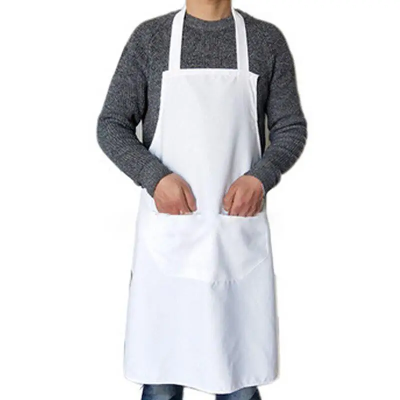 Premium Quality Chef Apron Customized Sizes Colors Logo Antifouling Chef Apron Open Wire Buckle Kitchen Apron Wholesale ODM