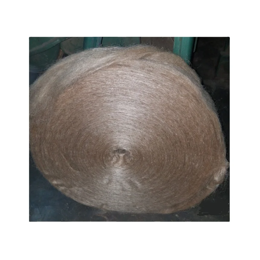 Фабрика 100% натуральный Лидер продаж Jute серебро низкая цена джутовое волокно Материал витая веревка оригинальный рулон упаковочный узор