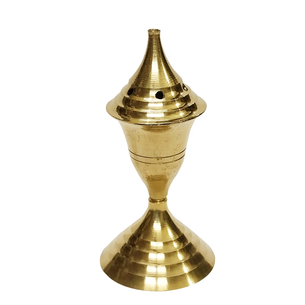 Incense Stick Burner Incense Holder with Ash Catcher/Solid Brass Incense Stick Holder /Brass Incense Burner with Ash Catcher