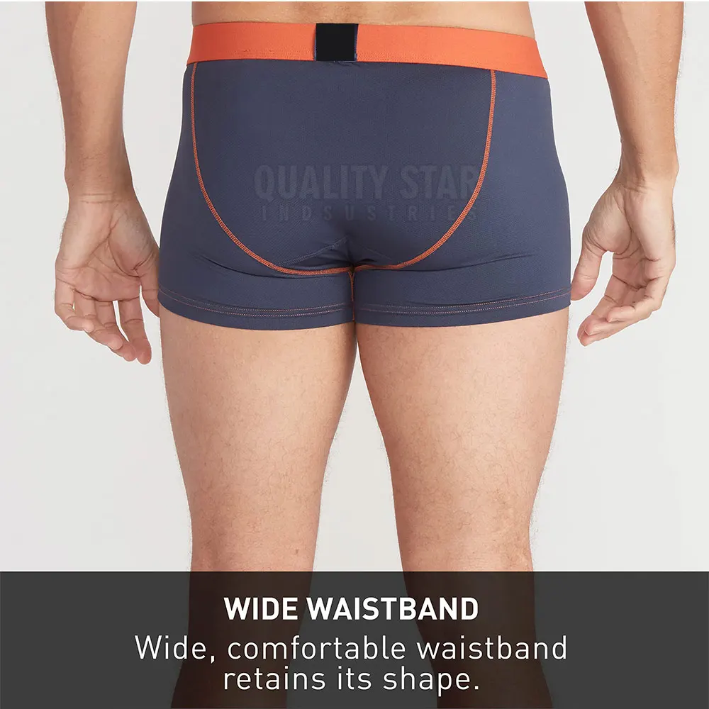 New Design Boxers for men Custom Logo Underwear Breathable Solid Men Boxer Brief