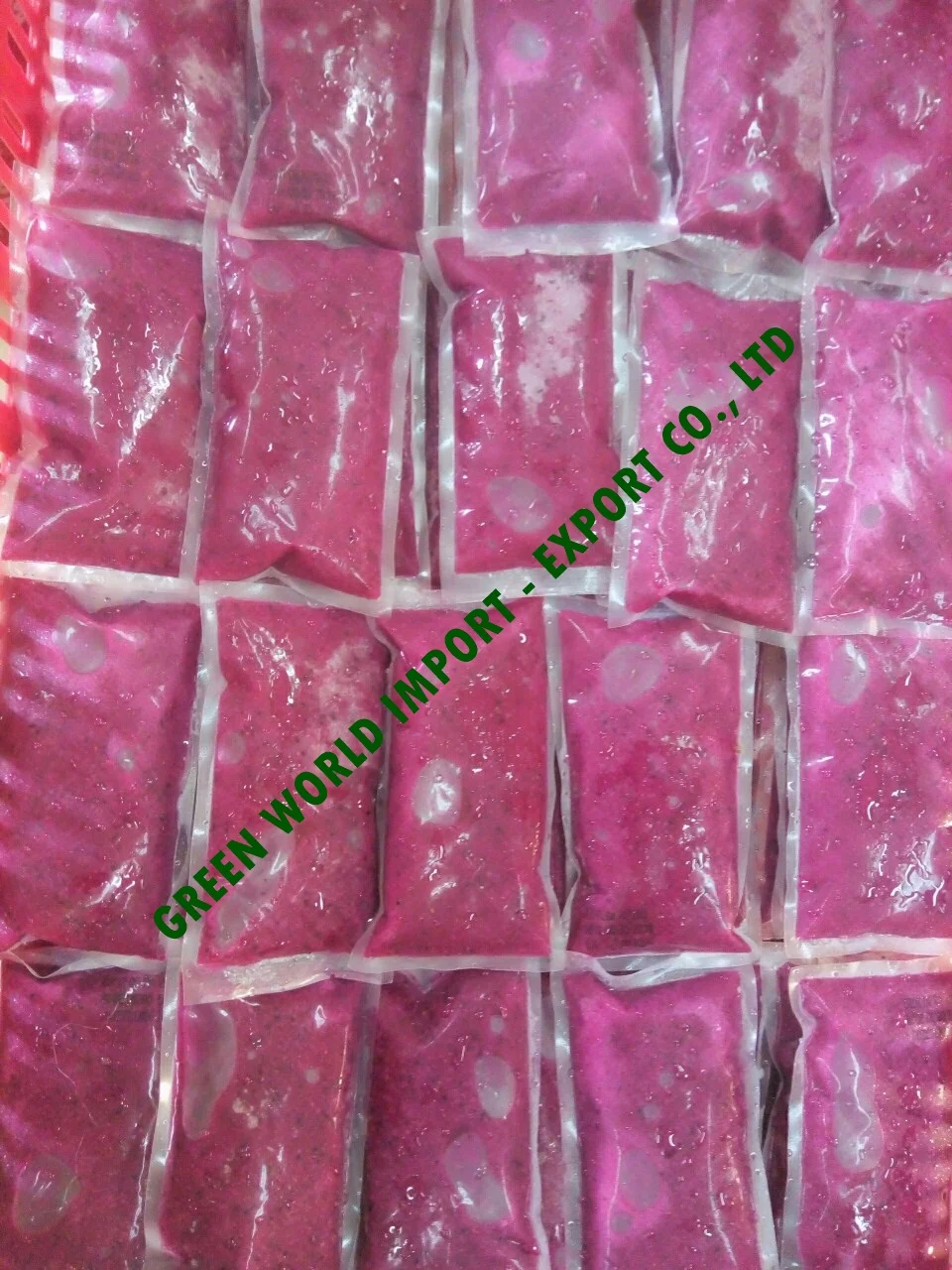 Замороженный дракон фрукты пюре-от TOP 1 Свежие фрукты-предложение от вьетнамского производителя-горячая сделка!