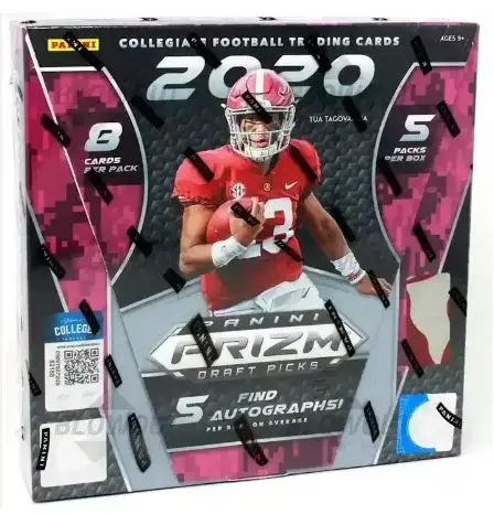 Топовый 2020 Panini Pri-zm драфты для футбольных карточек бластер