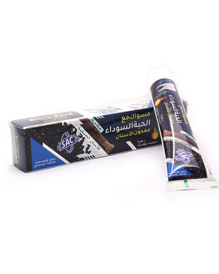 herbal Black Seed with Miswak Tooth Paste - 125gm - SAC
