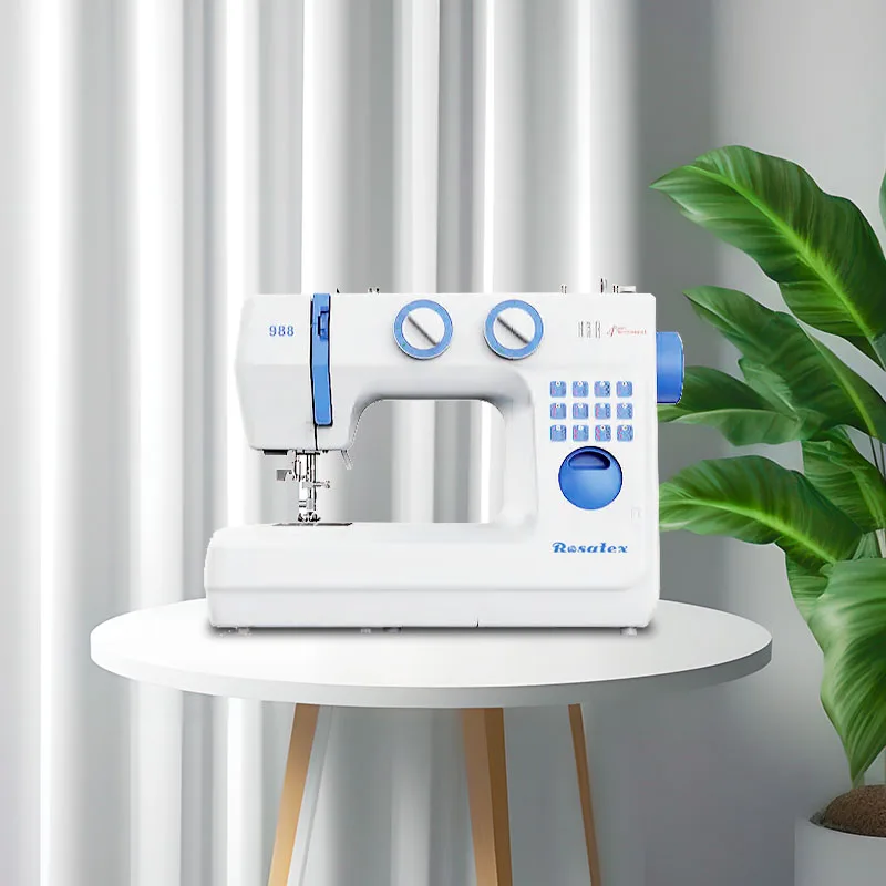 Rosatex 988 24 Built-In Stitches Four Step Buttonhole Singer Sewing Machine Home Use