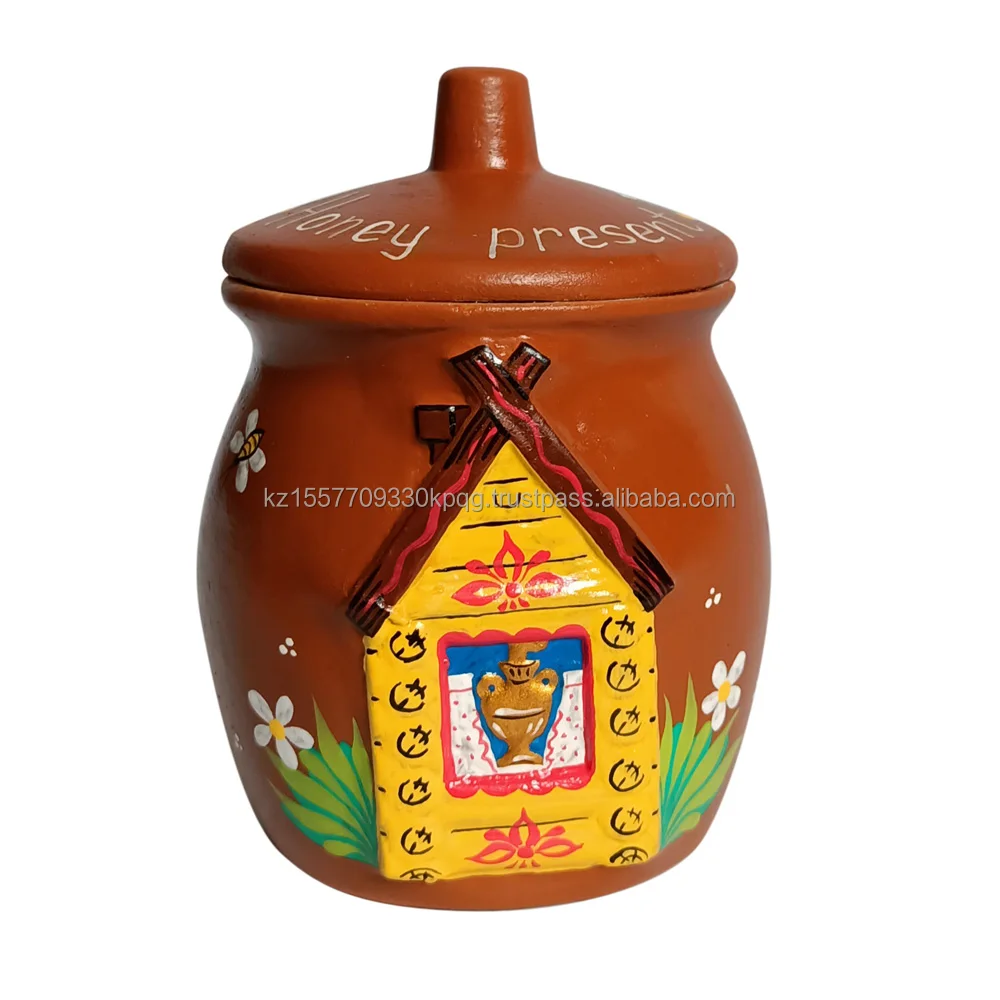 Лучшая цена 2022 высокое качество мед в кастрюле сделано в Казахстане сертификат держатель Размеры 13x9x9 см