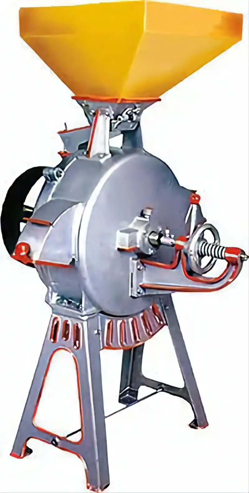 vertical flour mill for spices and fine flour Danish type denmark