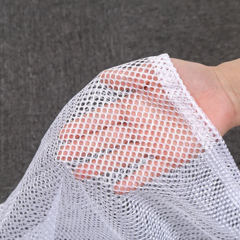 Eco-friendly Foldable Heavy Duty Storage Hanging Mesh Laundry Bag for Dirty Clothes Washing Socks Underwear