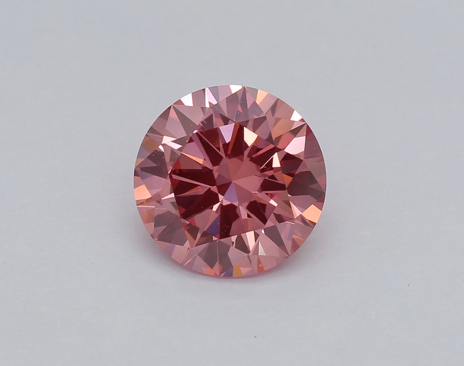 High Quality Real IGI NGTC Certified 1-2 Carat CVD Lab Made Diamond Fancy pink Color Loose Synthetic CVD Lab Grown Diamond Price