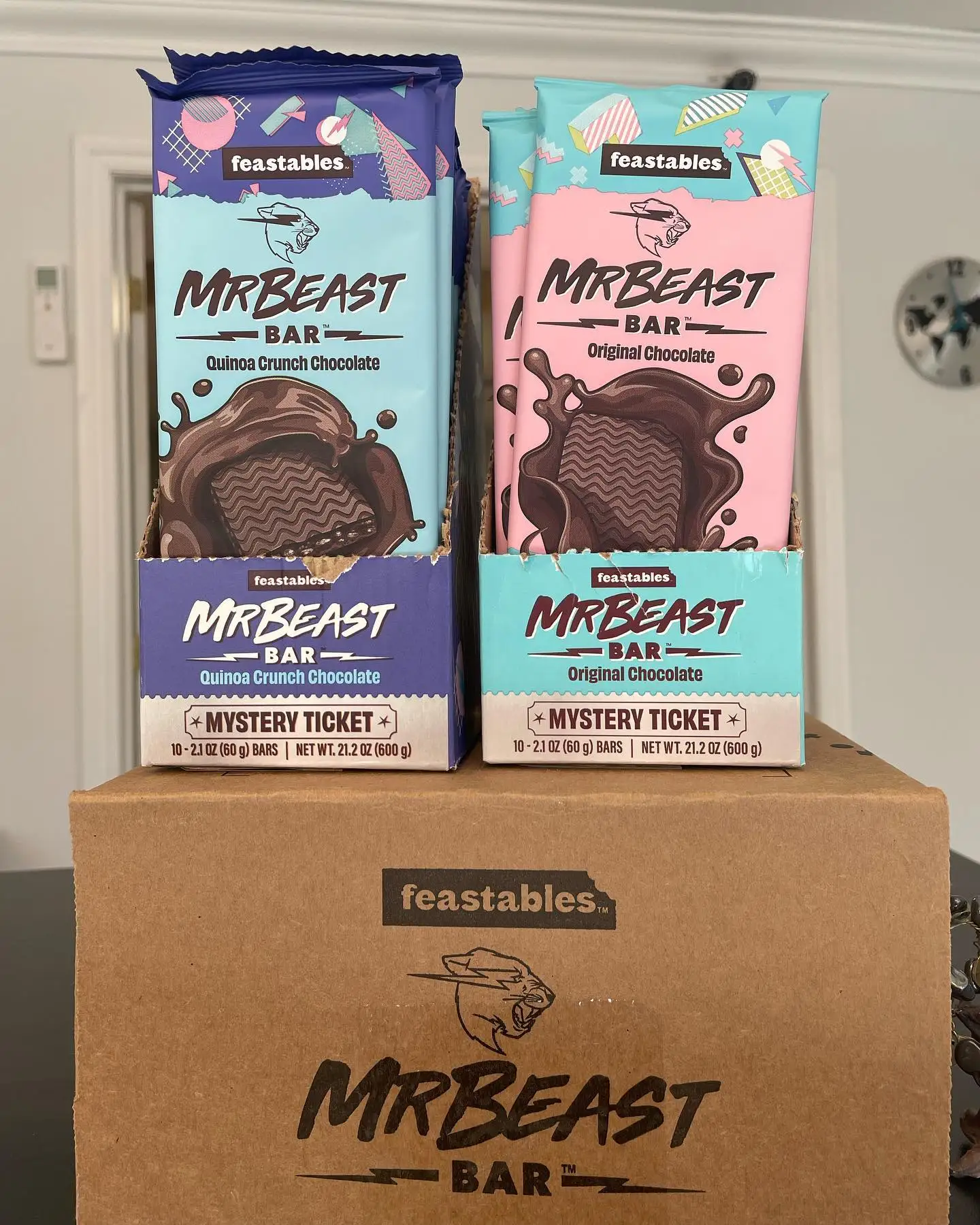 Experience a Flavor Explosion with Mr. Beast Chocolate Bars - A Unique Treat for Every Chocolate Lover!