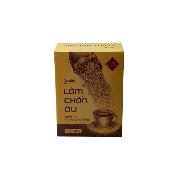 Порошок кофе LCA (коричневая коробка) хороший выбор характерный ароматный кофейный порошок пищевая промышленность индивидуальная упаковка OEM/ODM оптовая