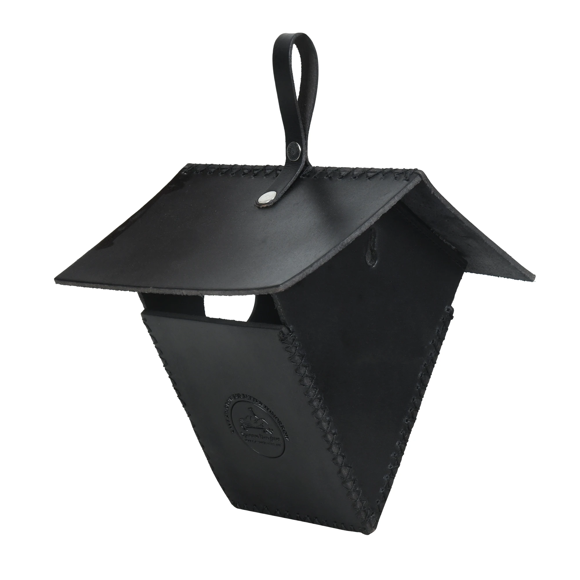 PET BIRD CAGE NEST SMALL OR MEDIUM BIRDHOUSE  HUMMING BIRD SPARROW & PARROT NATURAL LATHER BIRD HOUSE