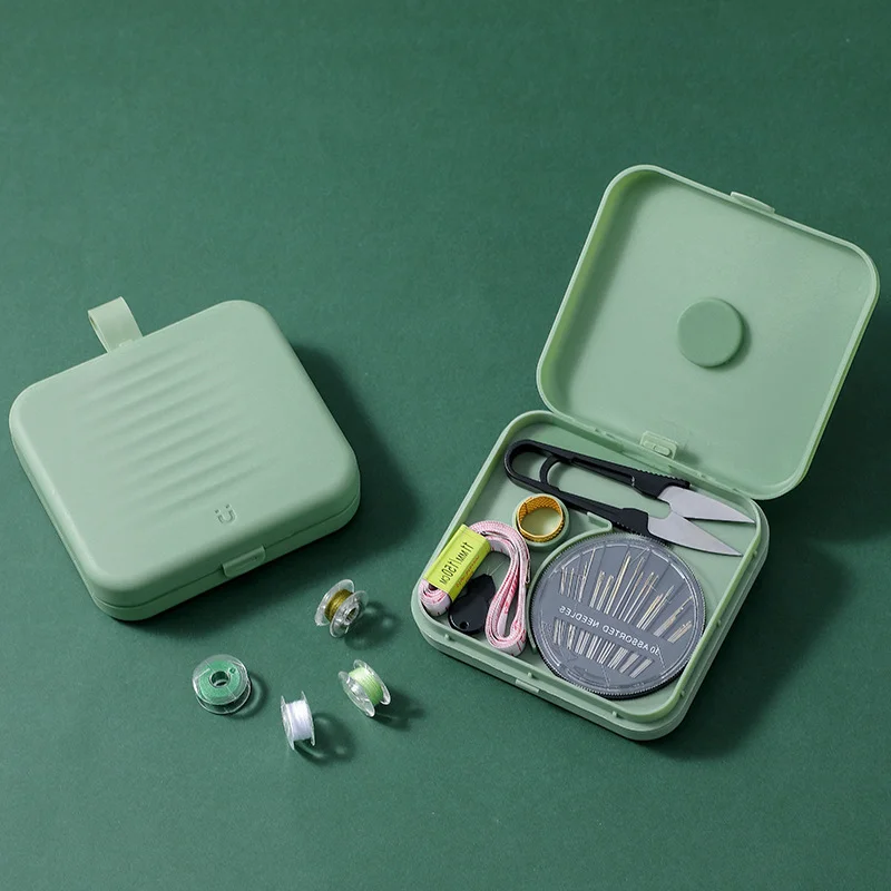DIY Craft Hand Sewing Box Needlework Magnetic Portable Sewing Needle Box