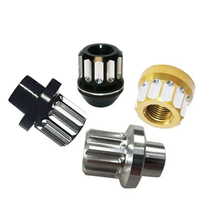 Custom aluminum titanium 12pt 12 point car auto wheel lug nut