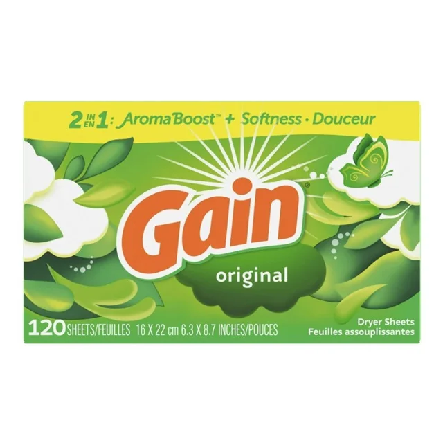 Leading Seller of Best Quality Gain Original Dryer Sheets 120 Count from Reputed USA Origin Seller