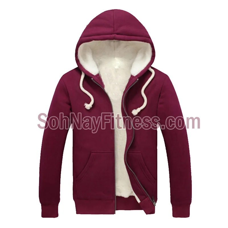 Wholesale OEM Hoodie made by Fleece with Front Zipper Customized Colors Sizes and Logos for Men Women Young and Kids
