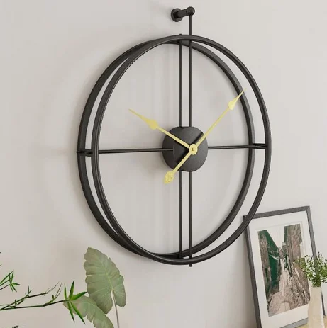 Manufactory Direct Home Office Round Dial Wall Clock Quartz Decorative Wedding & Home Decorative Wall Clocks