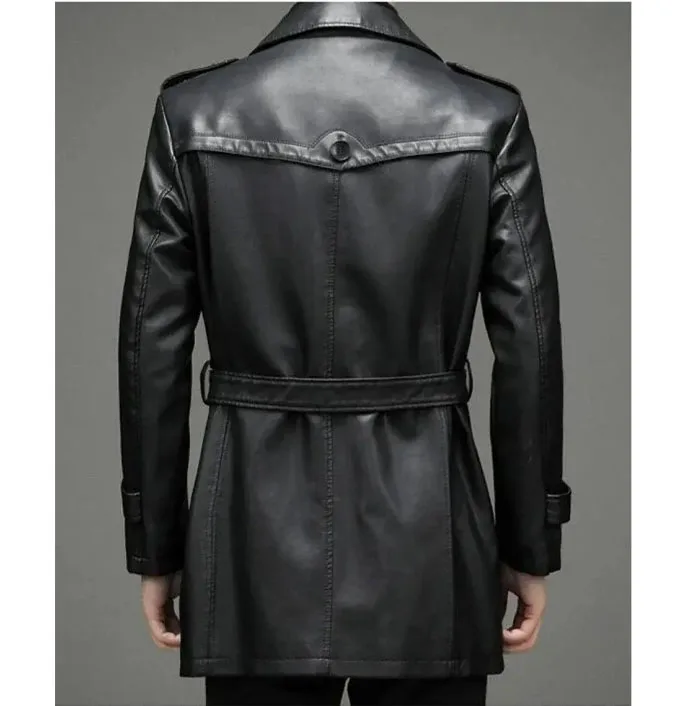 Vintage Distressed Brown Biker Genuine Sheepskin Lapel Collar Rider Crossover Quilted Asymmetric Hooded Leather Jacket
