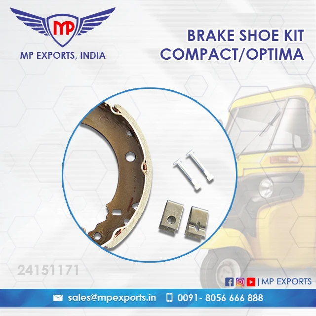 Bajaj Tuk Tuk Brake shoe kit at best price for sale