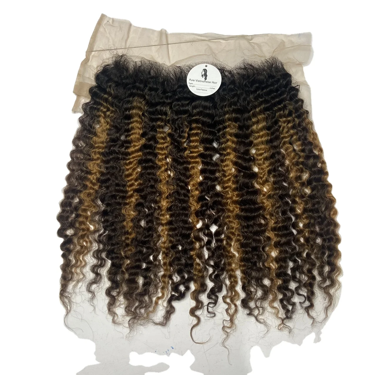 Remy Double Machine Weft Pixie Curly #4/#8#12 100% Human Hair High Quality from Vietnam Wholesale