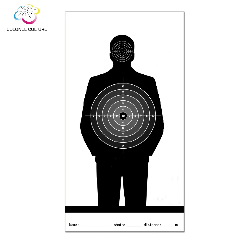 Specialized Target Paper Suppliers Blank Paper Shooting Targets Cardboard Target