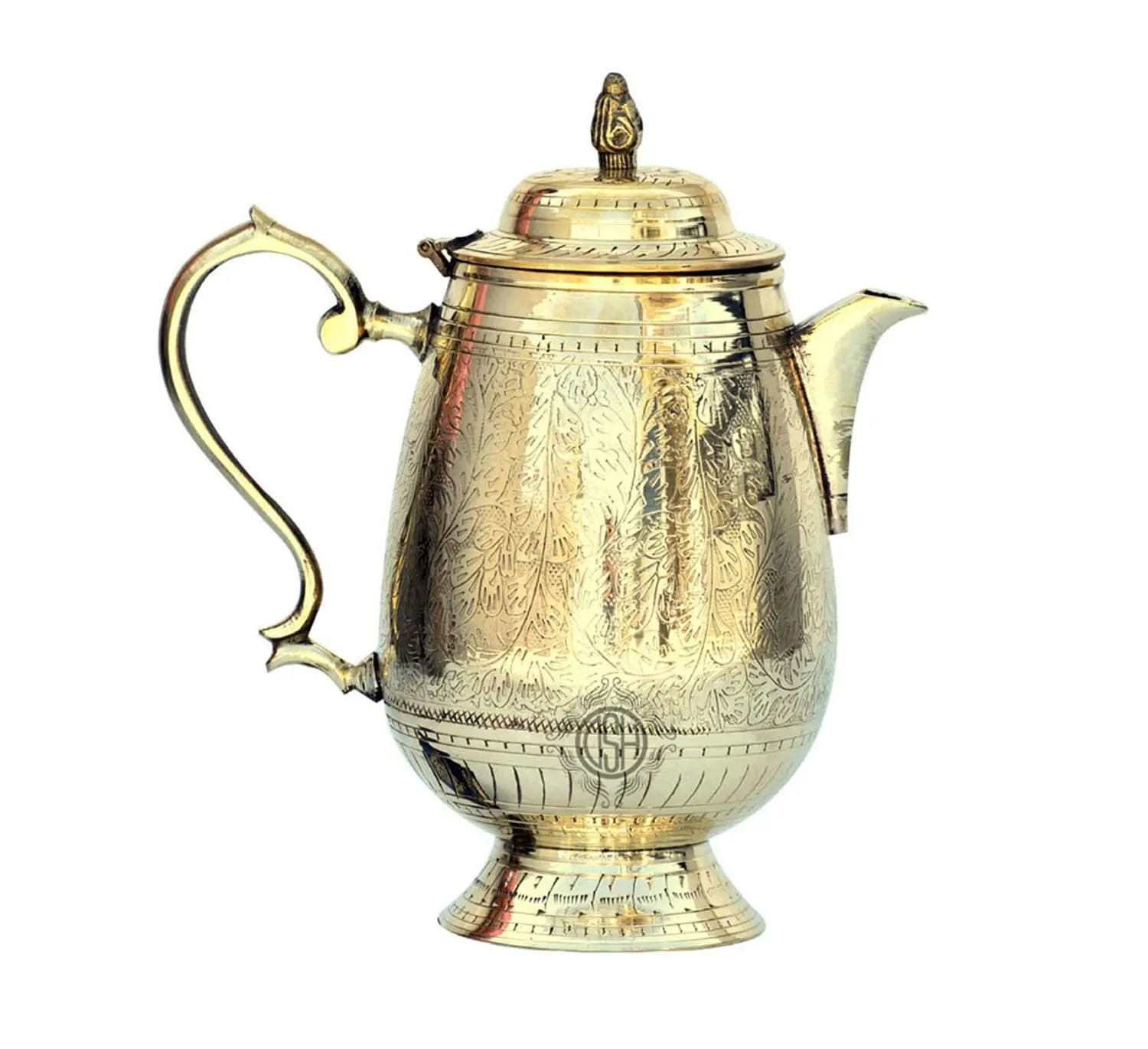 Hot selling Price Best Royal Design Drinking Water Brass Jug  Pitcher Drink ware & Tableware .