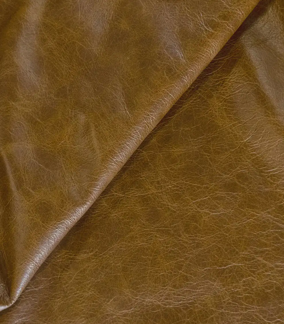 Veg Tanned Cowhide   Rustic Charm with a Distressed Vintage Finish